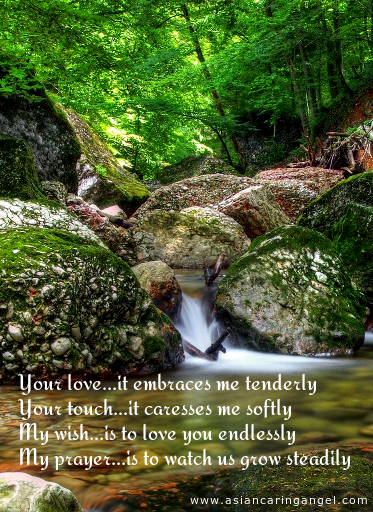 ACA'S LOVE POEMS_Your love it embraces me tenderly